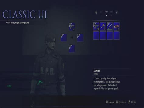 Resident Evil UI 的图像结果