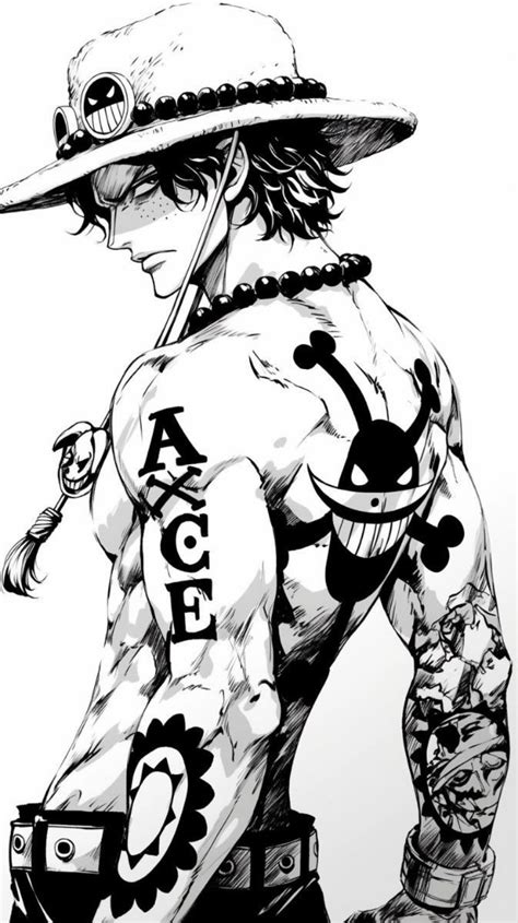 Pin by Anime on Portgas D Ace | Anime drawings, Anime character drawing ...