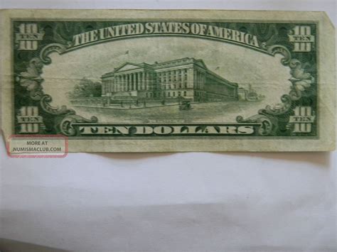 1950 Ten Dollar $10 Federal Reserve B Series Note
