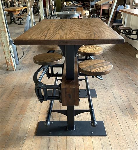 Restaurant / Bar Height Table For Sale at 1stDibs | restaurant bar ...