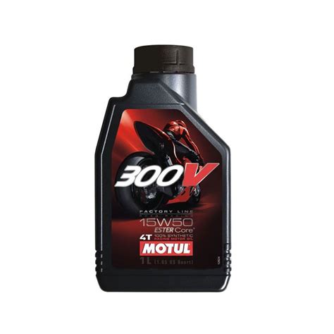 Motul 300V 4T 15W50 Factory Line Synthetic Oils for Bikes : Amazon.in ...