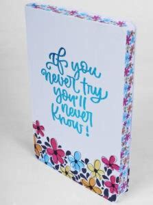 Lovely FLOWER POWER Regular Notebook Ruled 256 Pages Price in India ...