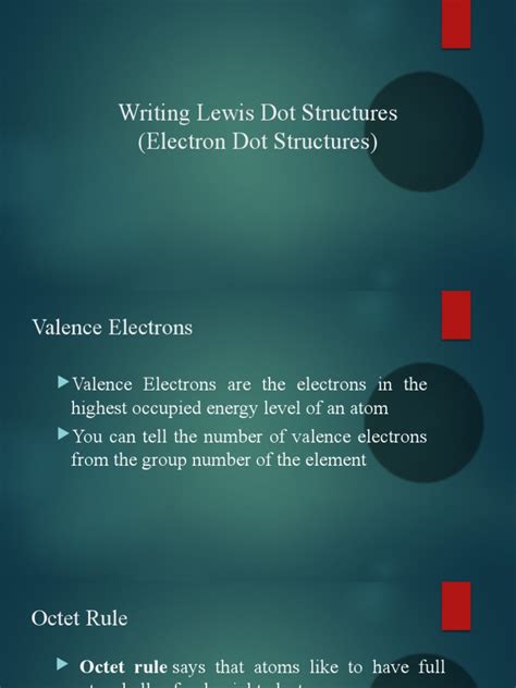 Lewis Dot Structure | PDF | Ion | Chemical Bond