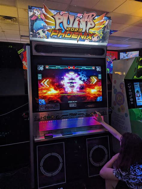 Hooligans in Alabaster has one of the first Pump It Up Phoenix machines ...