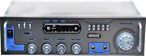 ABODOS High Quality 8 Transistor 4Channel Stereo Power Amplifier with ...