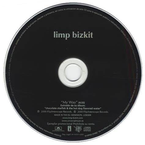 Limp Bizkit My Way Spanish Promo CD single — RareVinyl.com