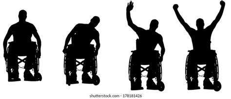 Wheelchair Human Silhouette Png : World day for the disabled logo, icon ...