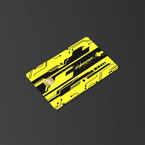 Cyberpunk V1 Yellow Card Skin – Wrap Shopee