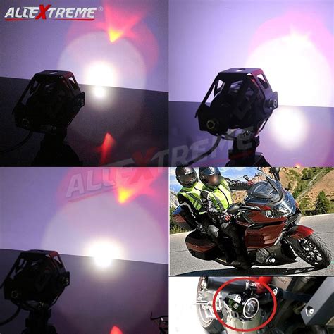 AllExtreme EXU5MW1 U5 Mini CREE LED Fog Light Work Lamp with Hi/Low ...