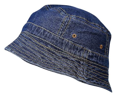 Buy Zacharias Men's Fishermen Denim Bucket Hat (Pack of 1) (Fishermen ...