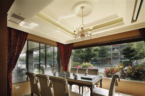 198平欧式古典天花板装修效果图_太平洋家居网图库