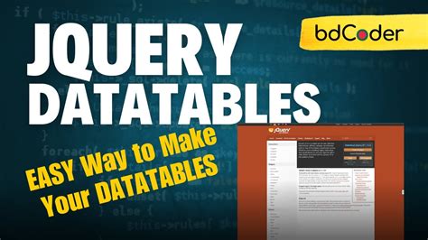 jQuery.dataTable Tutorial 的图像结果