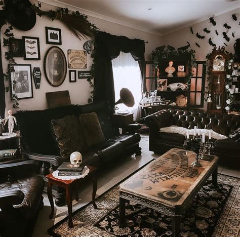 Pin by Kayla Fenderson on Home Improvements | Gothic living room, Dream ...