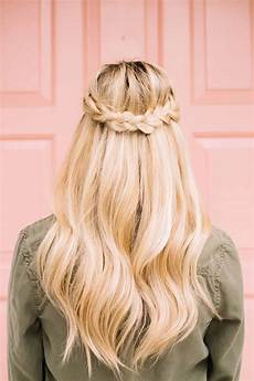Crown Braid Hairstyles by Braid Half Crown A Beautiful Mess Crown Braid Hairstyles