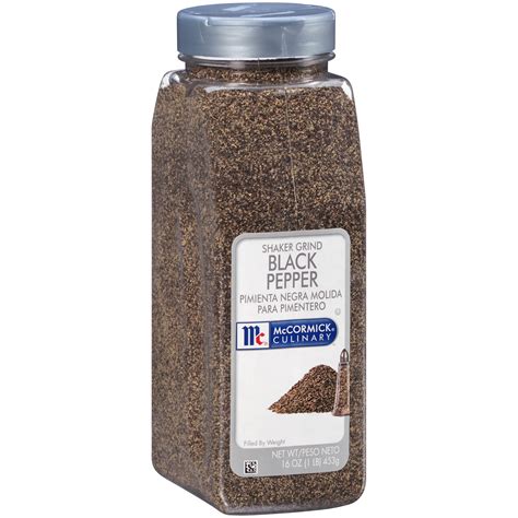 Container Ground Pepper MCCormick Culinary Pure Ground Black Pepper