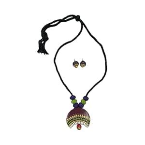 Buy Tanvi Artistry - Earthy Elegance Terracotta Jewellery for Women at ...