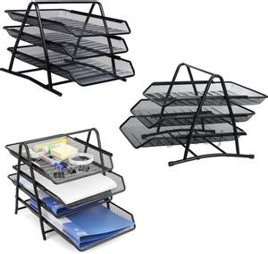 Flipkart.com | Goodwill Tech 3 Compartments Document File Tray, Paper ...