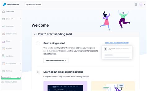 Image result for SendGrid Email User Interface