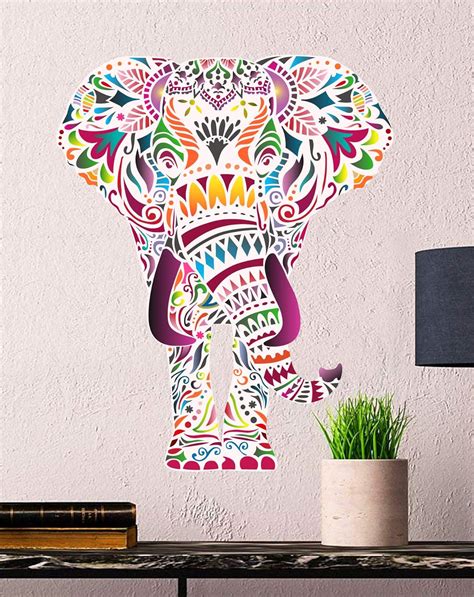 GGSSDesigns GSS Designs Wall Art Stencil (12x16Inch) - Mandala India | Ubuy
