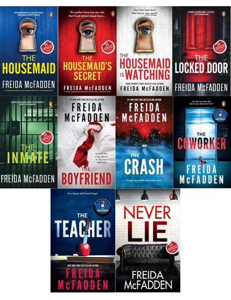 A Complete List Of Freida Mcfadden Books By Publication