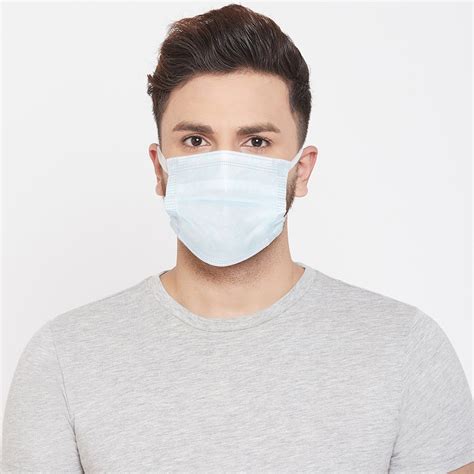 Romsons Dispo Guard 3 Ply Mask With 99% Bacteria Filtration &Non-Woven ...