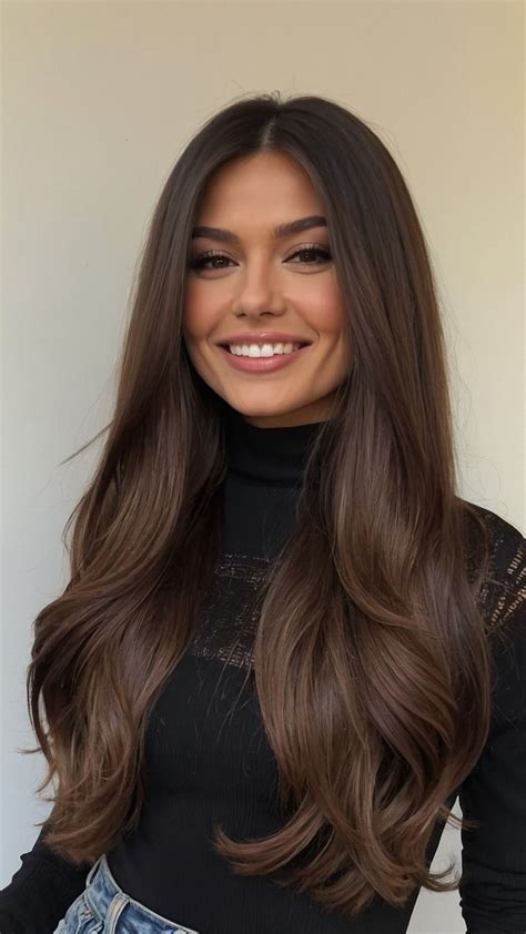 15 Enchanting Dark Chocolate Brown Hair Ideas for Every Style | Brown ...