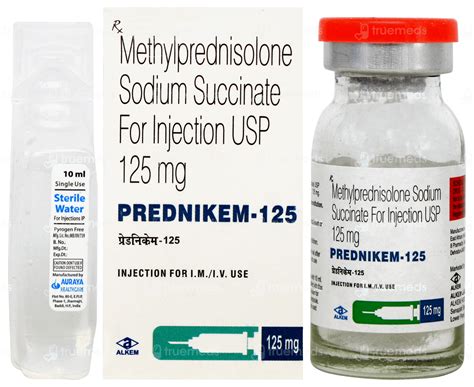 Prednikem 125 MG Injection 1: Uses, Side Effects, Price & Substitutes