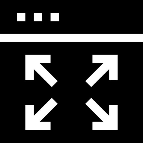 Maximize - Free arrows icons