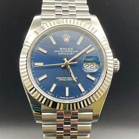 Rolex Datejust 41 126334 Jubilee "Blue index Dial" Steel &... for Rs ...