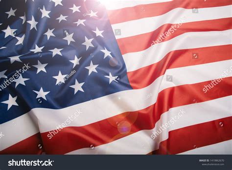 American Flag Waving Wind Stock Photo 1419862670 | Shutterstock