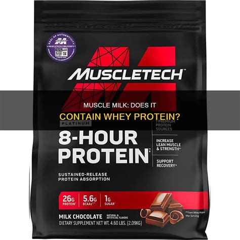 Muscle Milk: Does It Contain Whey Protein? | CyVigor