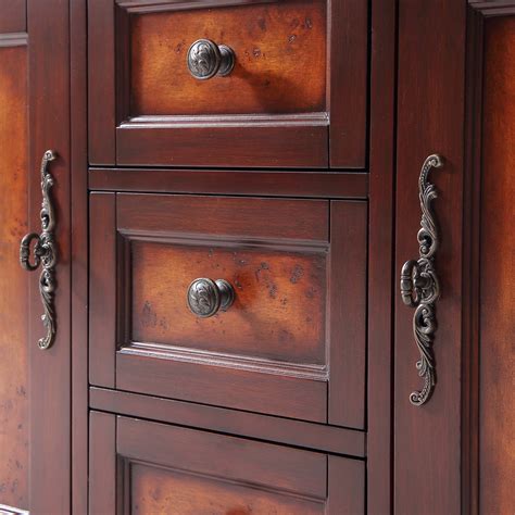 Buy 48 Compact Double Sink Cabinet Travertine Stone Countertop Bathroom ...