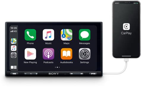 SONY XAV-AX5500 Touch Screen with Android Auto Apple Apple CarPlay and ...