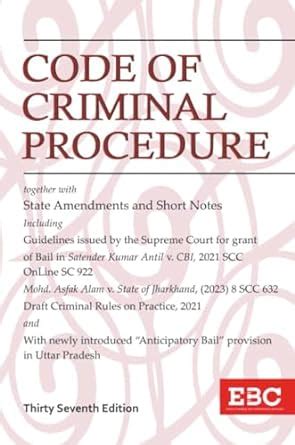 Buy Code of Criminal Procedure, 1973 Bare Act (2024) Book Online at Low ...