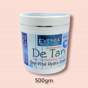 Evenia DeTan Tan Removing Facial Cream instant removes tan & instant ...