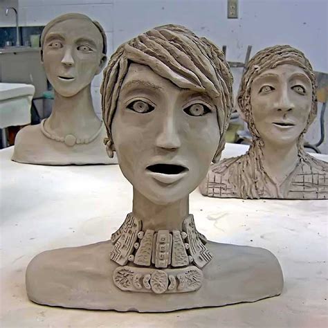 Image result for Bust Clay Tutorial