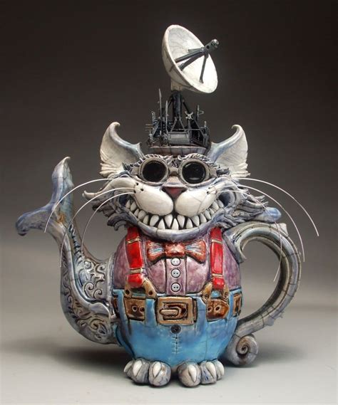 Ceramic fairytales: intricate teapots and sculptures by Mitchell ...