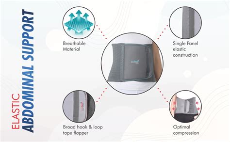 Buy AccuSure Abdominal Support Tummy Trimmer/Abdominal Belt Compression ...