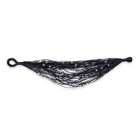Buy Black Jute Neckpiece For Women | Indyverse