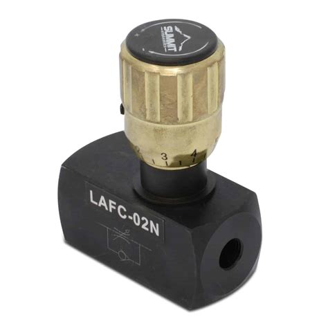 Hydraulic Flow Control Valve w/ Free Reverse Flow, 1/8" NPT Ports