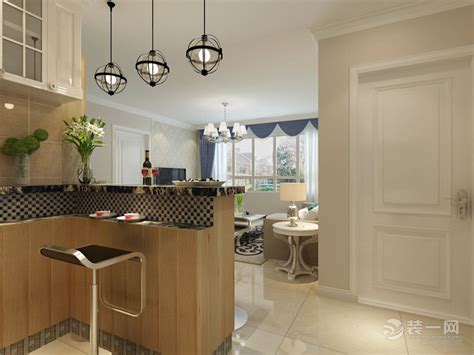 现代风格二室二厅一厨一卫90平米房子装修效果图--业之峰装饰北京分公司