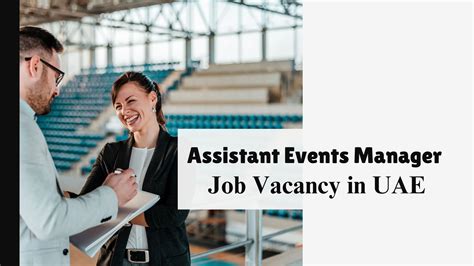 Assistant Events Manager Job Vacancy in UAE