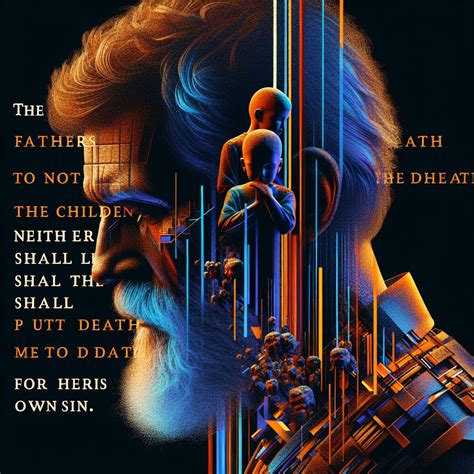 What does Deuteronomy 24:16 mean? | Bible Art