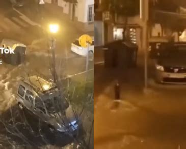 Convierte las inundaciones de Cádiz en una persecución de contenedores ...