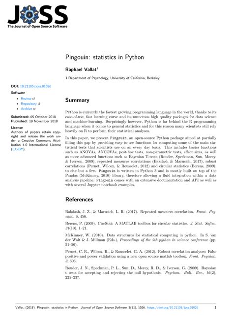 Image result for Introduction to Pingouin Python Tutorial