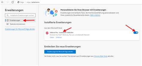 Disable adblocker in Microsoft Edge under Windows - Disable ad blocker