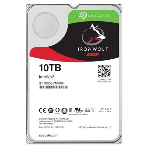 Seagate IronWolf 10TB NAS Hard Disk - tpstech.in
