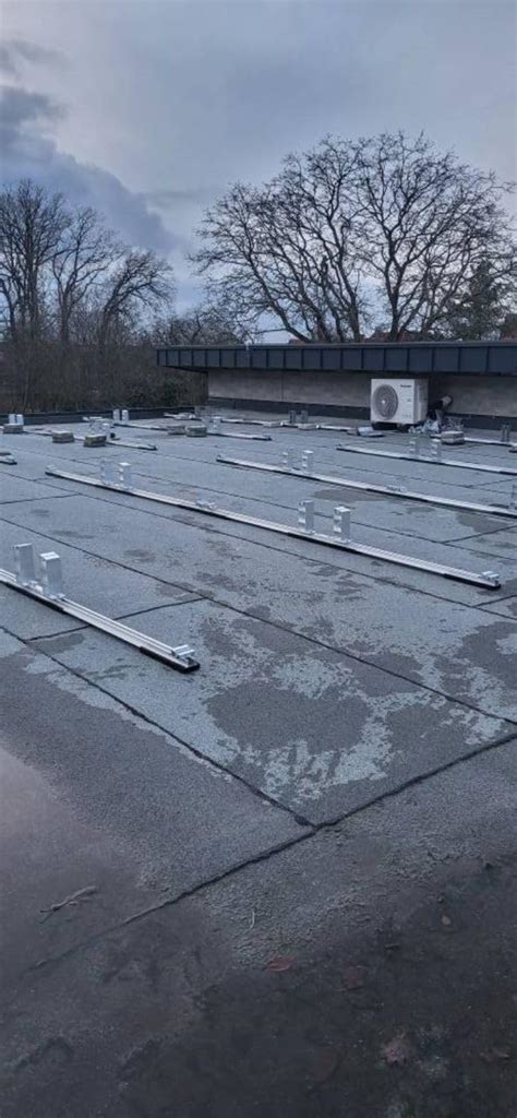 Avoltik 4 x Flat Roof Bracket for Solar Panels No Drilling I India | Ubuy