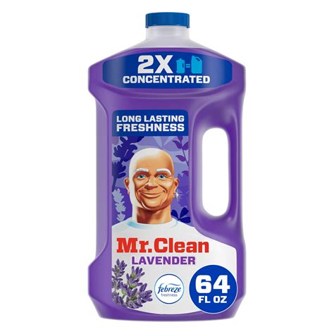 Mr. Clean 2X Concentrated Floor Cleaner, All Purpose Cleaner, Mop Soap ...