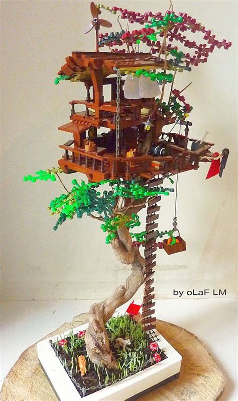 Image result for LEGO Tree House Tutorial